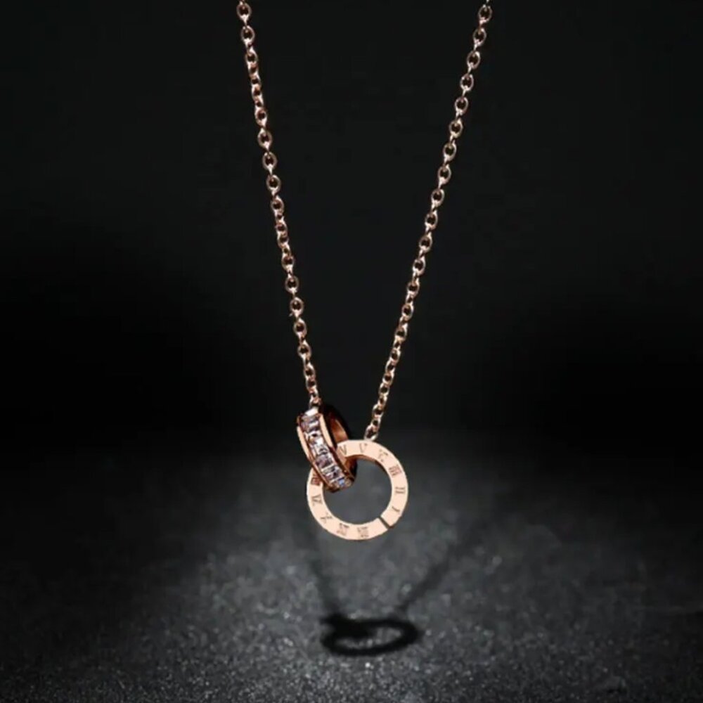 Stainless steel women pendent necklace, bracelet, anklet